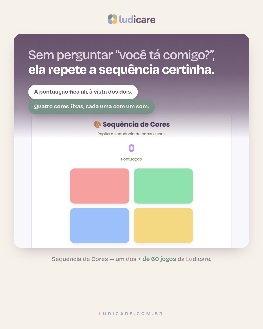 Sem perguntar &ldquo;você tá comigo?&rdquo;, ela repete a sequência certinha.